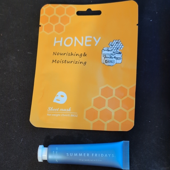 Summer Fridays Jet Lag Mask .5oz + Kimsly Honey Sheet Mask New - Picture 1 of 10